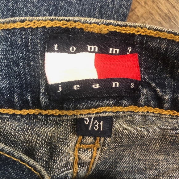 Tommy Hilfiger Vintage Bootcut Blue Jeans Pants 5 - Picture 7 of 8